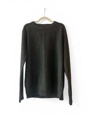 Refrain Los Angeles Waffle Knit Sweater Brown Crewneck - Men’s Size Large